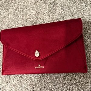 Swarovski Ruby Red Clutch